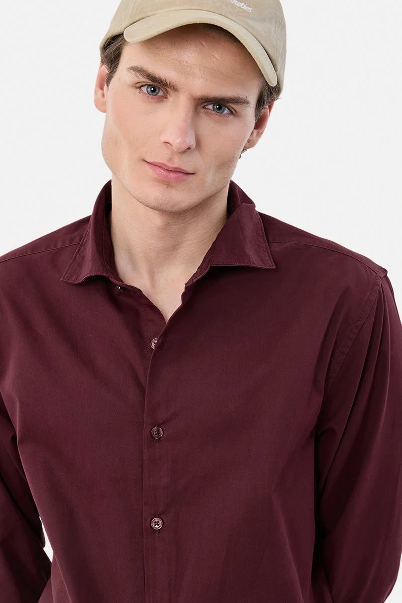 SNITCH Regular Fit 100% Cotton Shirt